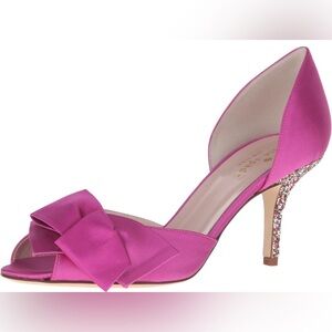 Kate Spade Pink Sala Heels Womens 7
